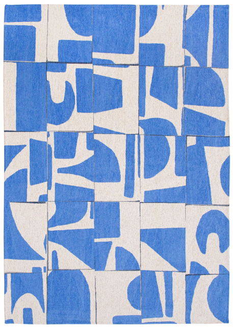 Moderne vloerkleden - Vloerkleed Papercut Campanula 9358 - Louis De Poortere - Vloerkledenloods