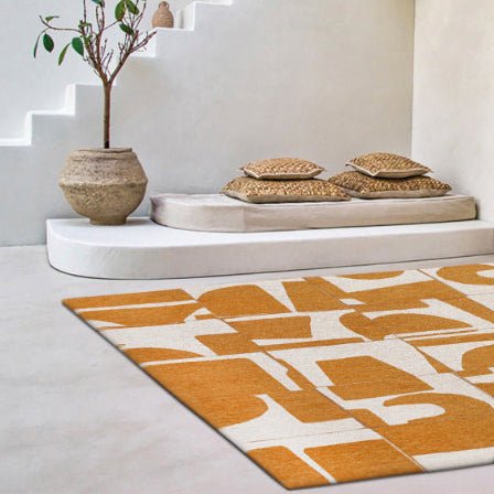 Moderne vloerkleden - Vloerkleed Papercut Curry 9367 - Louis De Poortere - Vloerkledenloods