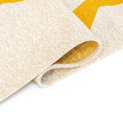 Moderne vloerkleden - Vloerkleed Ribbon Pure Yellow 2084 - Louis De Poortere - Vloerkledenloods