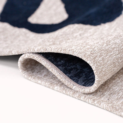 Moderne vloerkleden - Vloerkleed Ribbon Sea Ink 9849 - Louis De Poortere - Vloerkledenloods