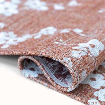 Moderne vloerkleden - Vloerkleed Sakura Copper Pink 9371 - Louis de Poortere - Vloerkledenloods