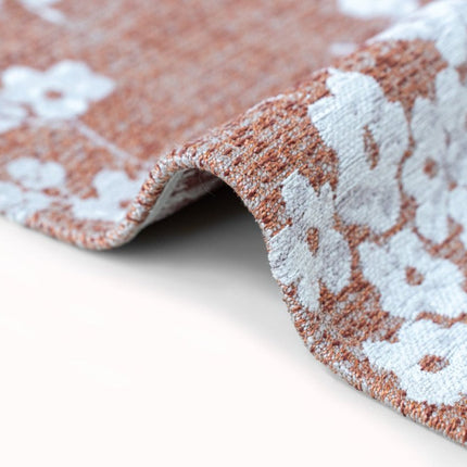 Moderne vloerkleden - Vloerkleed Sakura Copper Pink 9371 - Louis de Poortere - Vloerkledenloods