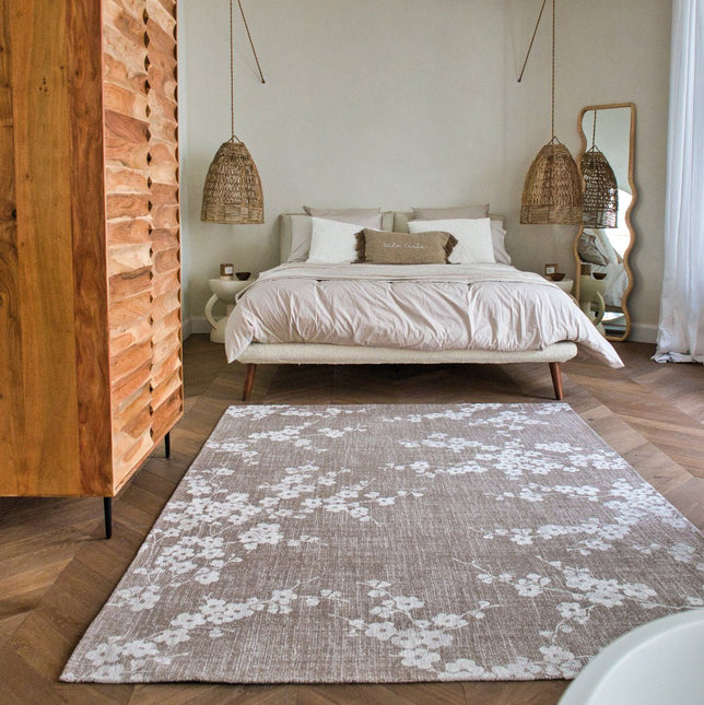 Moderne vloerkleden - Vloerkleed Sakura Morning Mist 9373 - Louis De Poortere - Vloerkledenloods