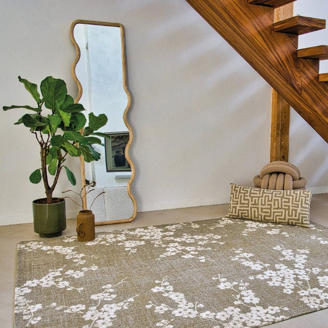 Moderne vloerkleden - Vloerkleed Sakura Wet Garden 9372 - Louis De Poortere - Vloerkledenloods