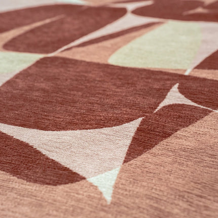 Moderne vloerkleden - Vloerkleed Stones Cherry Mocha 2088 - Louis De Poortere - Vloerkledenloods