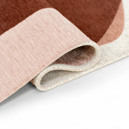 Moderne vloerkleden - Vloerkleed Stones Cherry Mocha 2088 - Louis De Poortere - Vloerkledenloods