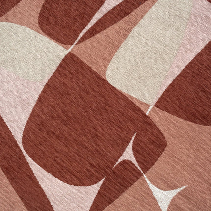 Moderne vloerkleden - Vloerkleed Stones Cherry Mocha 2088 - Louis De Poortere - Vloerkledenloods