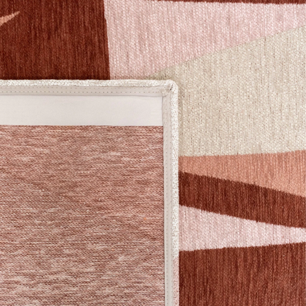 Moderne vloerkleden - Vloerkleed Stones Cherry Mocha 2088 - Louis De Poortere - Vloerkledenloods