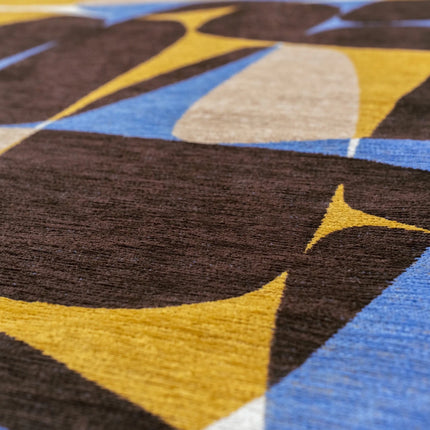 Moderne vloerkleden - Vloerkleed Stones Sunny Blue 2085 - Louis De Poortere - Vloerkledenloods