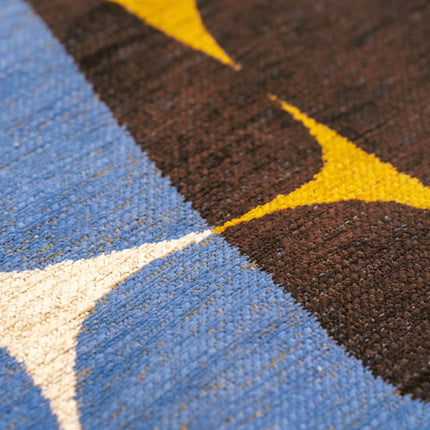 Moderne vloerkleden - Vloerkleed Stones Sunny Blue 2085 - Louis De Poortere - Vloerkledenloods