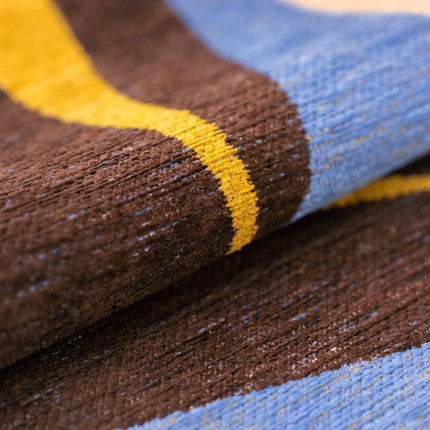 Moderne vloerkleden - Vloerkleed Stones Sunny Blue 2085 - Louis De Poortere - Vloerkledenloods