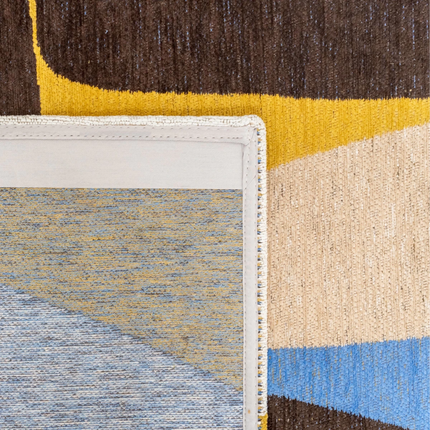 Moderne vloerkleden - Vloerkleed Stones Sunny Blue 2085 - Louis De Poortere - Vloerkledenloods