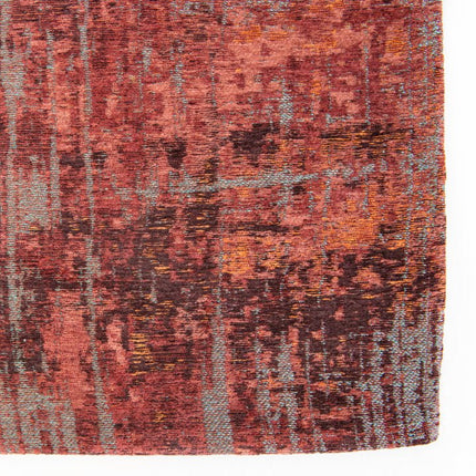 Moderne vloerkleden - Vloerkleed Streaks Nassau Red 9125 - Louis De Poortere - Vloerkledenloods