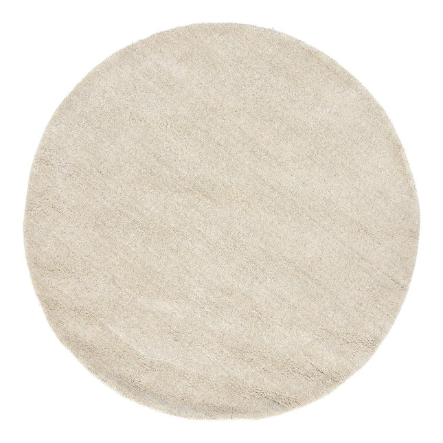 Rond Berber Vloerkleed Beige Nador