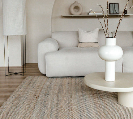 Wollen Vloerkleed Novara Beige/lichtbruin Eva Interior