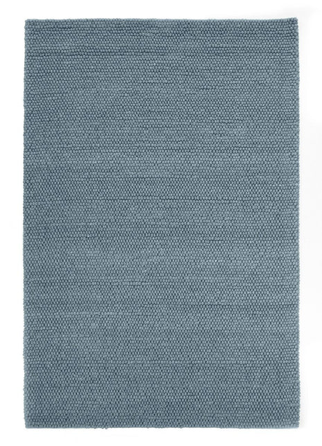 Brinker Carpets Wollen Vloerkleed New Loop Lichtblauw 227