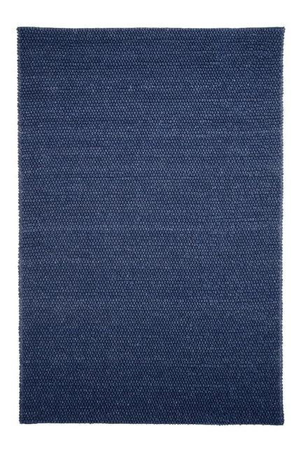 Brinker Carpets Wollen Vloerkleed New Loop Blauw 290