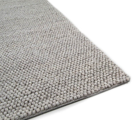 Feelgood by Brinker wollen vloerkleed New Loop grijs 814 - Vloerkledenloods