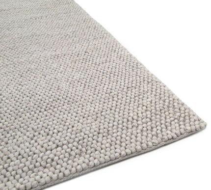 Feelgood by Brinker wollen vloerkleed New Loop wit 815