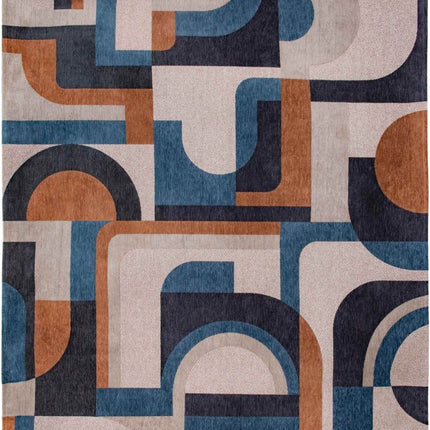 Nuance Module Camel blue 9196 - Louis de Poortere - Vloerkledenloods