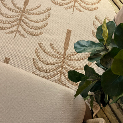 Rond buitenkleed Oase jute - Interieur05