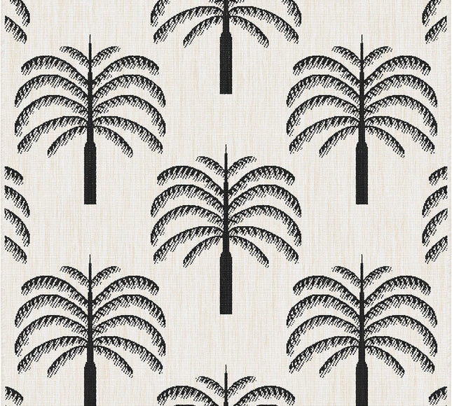 Buitenkleed Oase zwart/wit - Interieur05