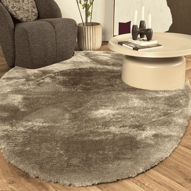 Organisch hoogpolig vloerkleed Odelia stone - Interieur05 - Vloerkledenloods