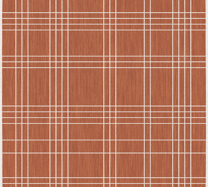 Buitenkleed Linear Roest/Wit - Interieur05