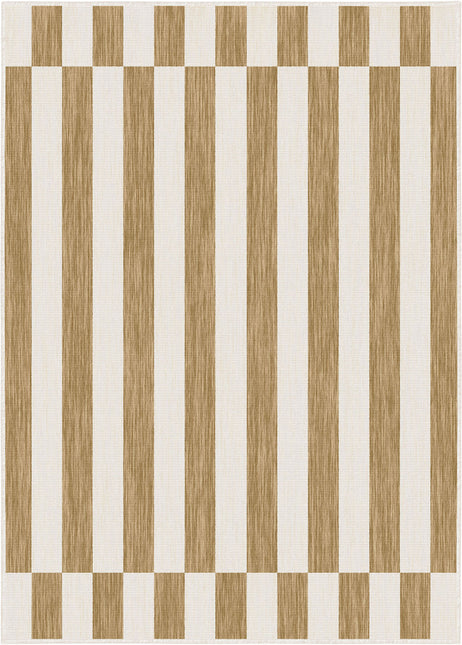 Buitenkleed Metro Stripe Jute - Interieur05