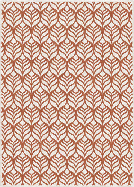 Buitenkleed Cleo Roest/Wit - Interieur05