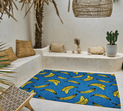 Pop Collection California blue 9394 - Louis de Poortere - Vloerkledenloods