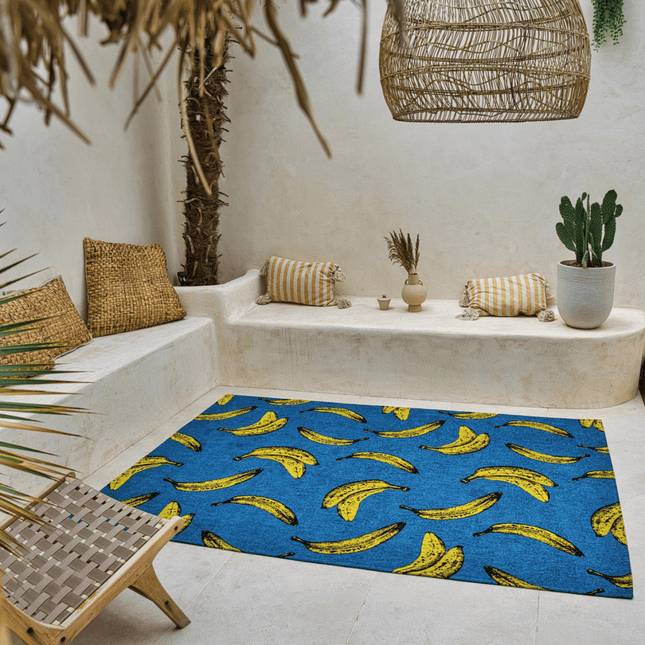Pop Collection California blue 9394 - Louis de Poortere - Vloerkledenloods