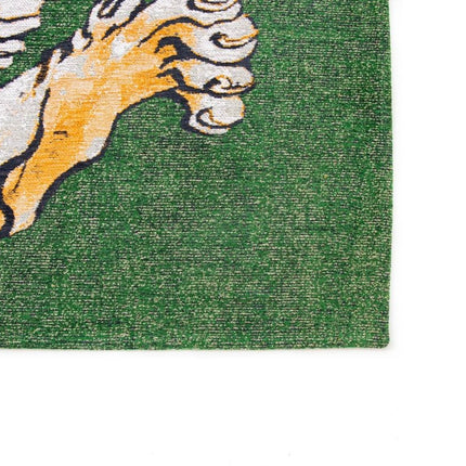 Pop Collection Green on fire 9388 - Louis de Poortere - Vloerkledenloods