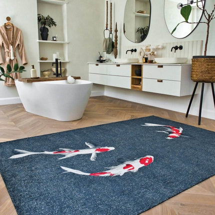Pop Collection Japanese pond 9390 - Louis de Poortere - Vloerkledenloods
