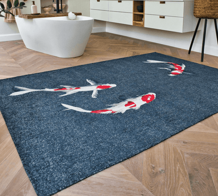 Pop Collection Japanese pond 9390 - Louis de Poortere - Vloerkledenloods
