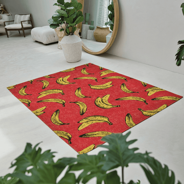 Pop Collection Miami red 9392 - Louis de Poortere - Vloerkledenloods
