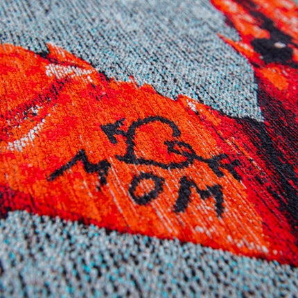Pop Collection Steam red 9389 - Louis de Poortere - Vloerkledenloods