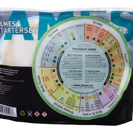 Reinigingsset James - Vloerkledenloods