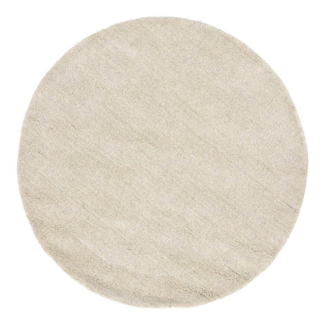 Rond Berber Vloerkleed Beige Nador - Vloerkledenloods