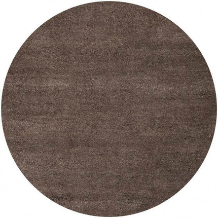 Rond berber vloerkleed Maroc 70 bruin - Vloerkledenloods