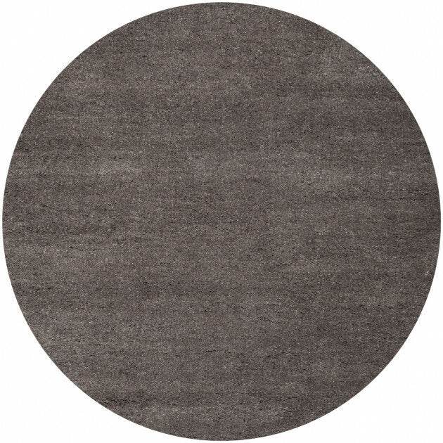 Rond berber vloerkleed Maroc 71 antraciet - Vloerkledenloods