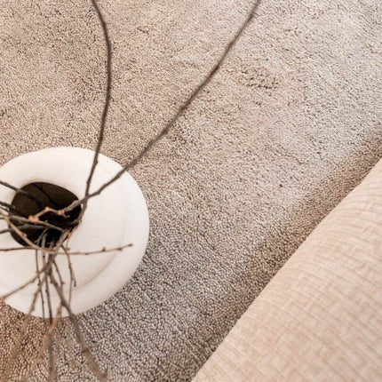 Rond Berber Vloerkleed Zand Nador - Vloerkledenloods