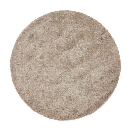 Rond Berber Vloerkleed Zand Nador - Vloerkledenloods