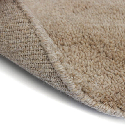 Rond Berber Vloerkleed Zand Nador - Vloerkledenloods