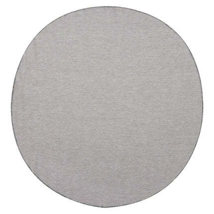 Rond Buitenkleed Mono - Grijs/Wit - Dubbelzijdig - EVA Interior - Vloerkledenloods