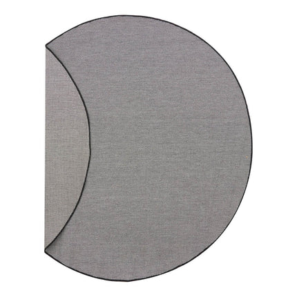 Rond Buitenkleed Mono - Zwart/Wit - Dubbelzijdig - EVA Interior - Vloerkledenloods