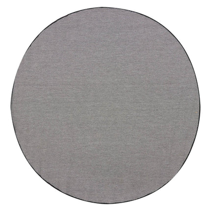 Rond Buitenkleed Mono - Zwart/Wit - Dubbelzijdig - EVA Interior - Vloerkledenloods