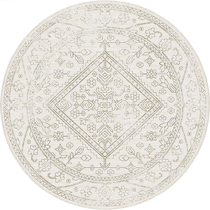 Rond buitenkleed Nova linnen - Interieur05 - Vloerkledenloods