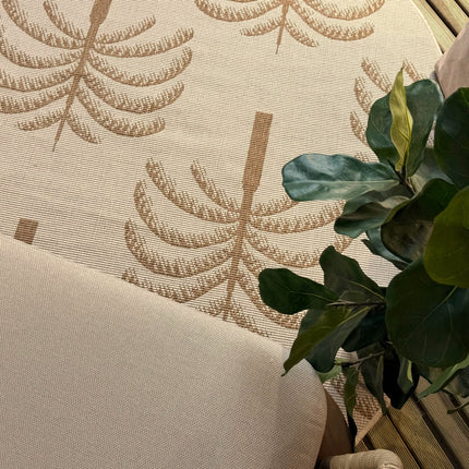 Rond buitenkleed Oase jute - Interieur05 - Vloerkledenloods