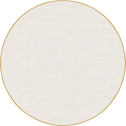 Rond buitenkleed Tone geel/okergeel - Interieur05 - Vloerkledenloods